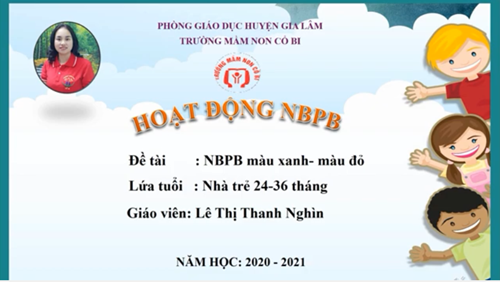 NBPB Màu đỏ - màu xanh